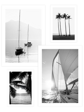 Black & White Elegance Poster Seti